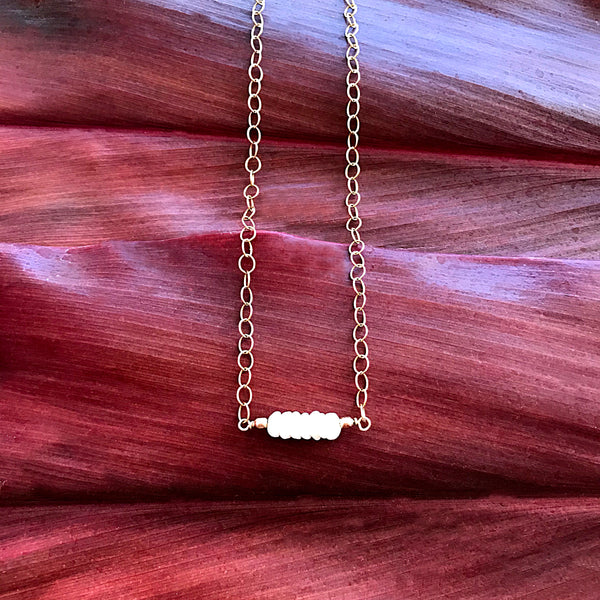 PUKA BAR CHAIN NECKLACE